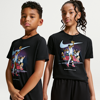 A'ja Wilson Big Kids' Nike T-Shirt. Nike.com